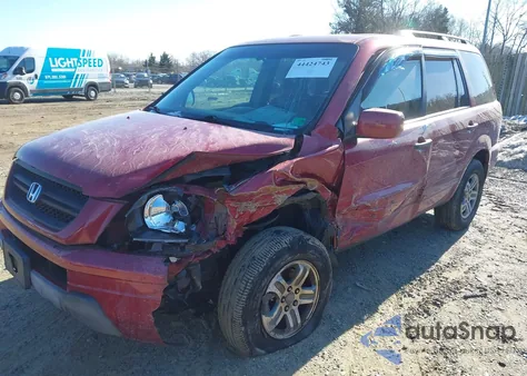 2004 Honda Pilot Ex z USA, uszkodzony, nr VIN 2HKYF184X4H567274